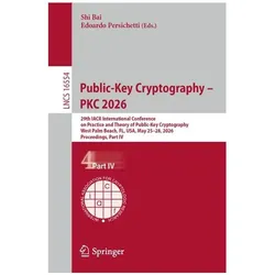 Public-Key Cryptography – PKC 2026, Fachbücher von Edoardo Persichetti, Shi Bai