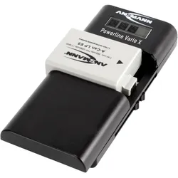 Ansmann Powerline Vario X (1 Stk., Ladegerät ohne Akku), Akku Ladegerät