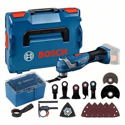 Bosch Professional GOP 18V-34 06018G2002 Akku-Multifunktionswerkzeug ohne Akku, ohne Ladegerät, mit Zubehör, inkl. Koffer