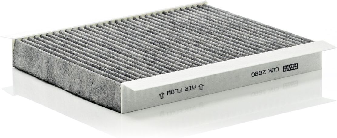 Innenraumluftfilter mit Aktivkohle MANN-FILTER CUK 2680