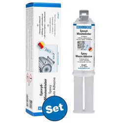 Epoxyd-Minutenkleber | universeller Epoxidharzklebstoff | 1 Set | transparent