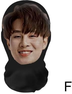 Inspired Finds MeshVision 3D Printed Full Face Elastic Mesh Mask (Unisex Cosplay & Party Balaclava Headwear) song Joong ki