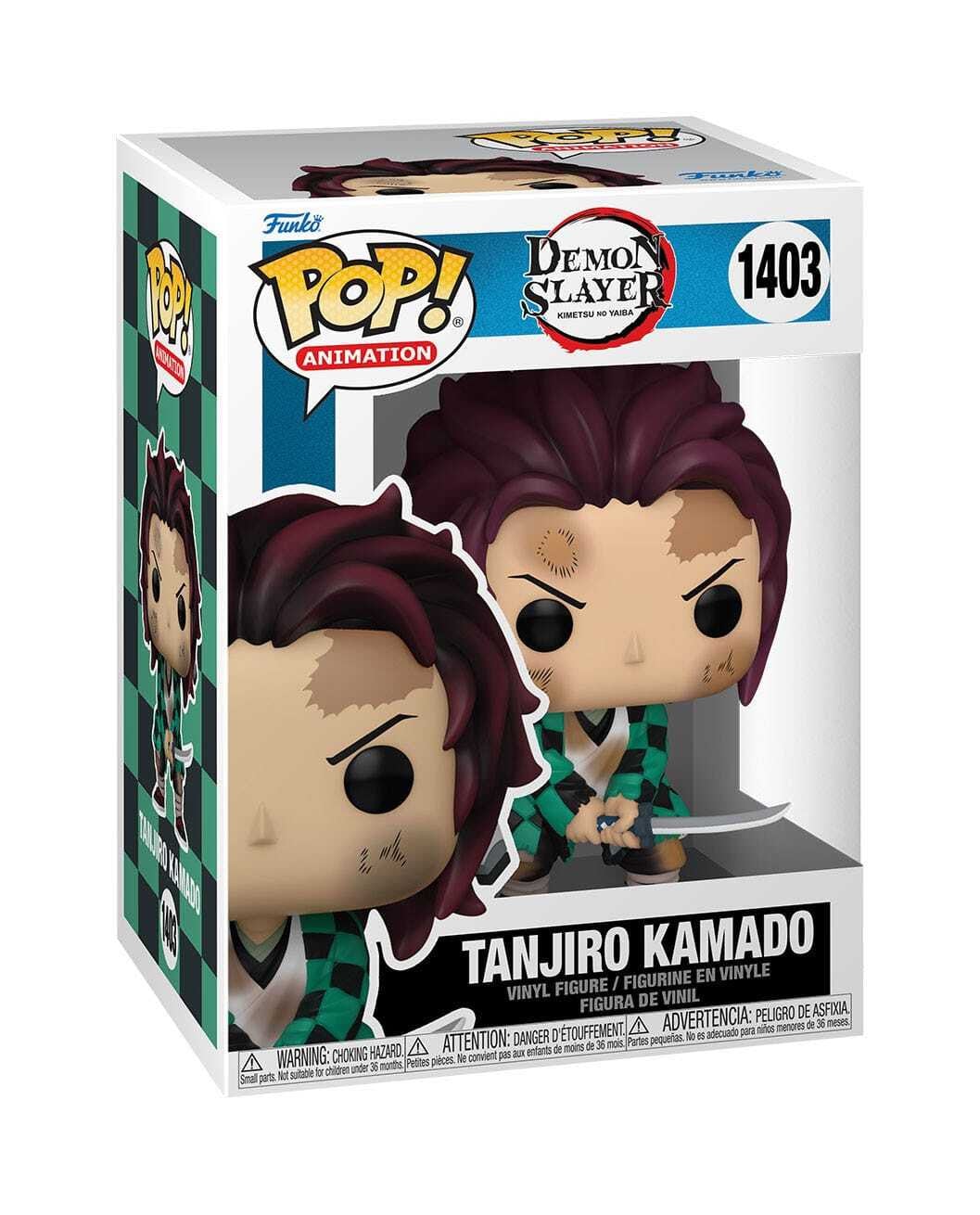 Funko Pop! Demon Slayer Tanjiro Kamado Training Figuur 10 cm