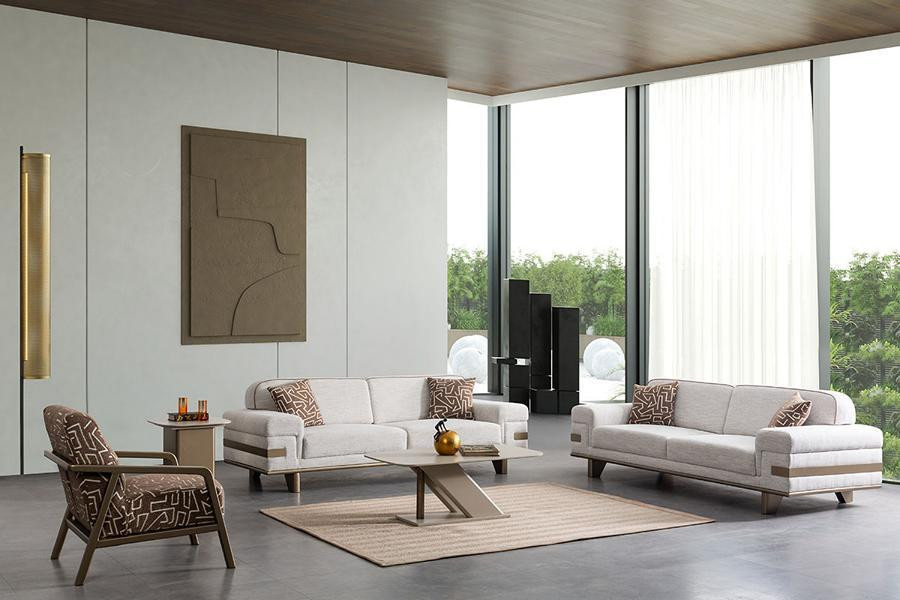 Moderne 3-delige loungebank set voor volwassenen