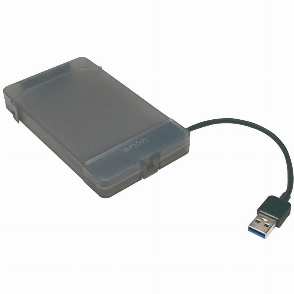 LogiLink USB 3.0 SATA-adapter met beschermhoes voor 2,5 inch schijven