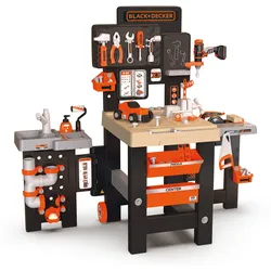 Tchibo - Smoby »Black+Decker« Werkbank Mega Center - schwarz