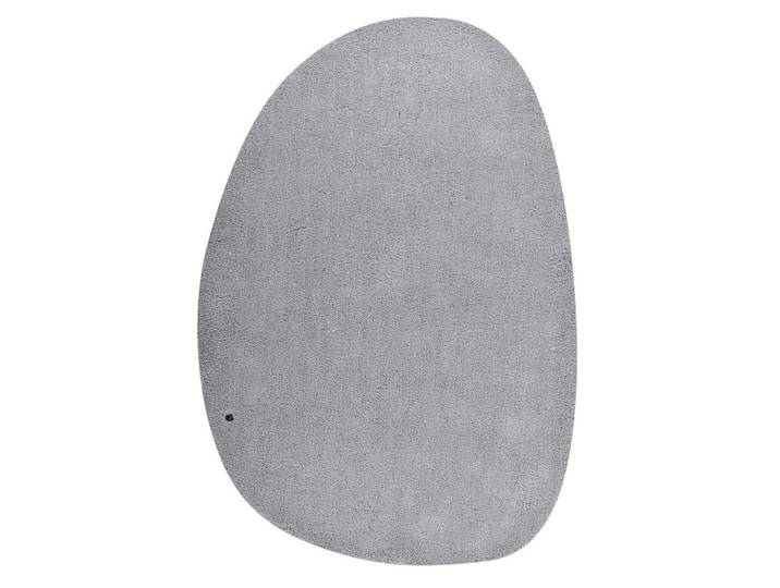 Tom Tailor Hochflorteppich Cozy, Grau, Uni, eiförmig, 80x120 cm, Teppiche und Böden, Teppiche, Hochflorteppiche & Shaggys