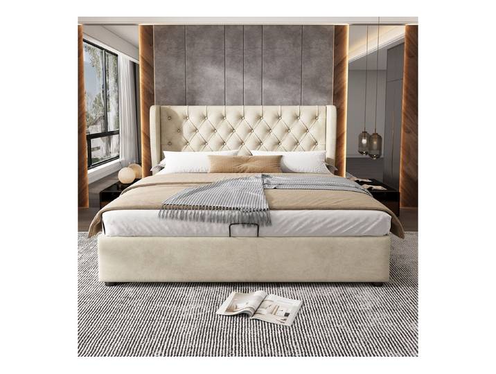 LVHOM Boxbett, mit Bettkasten