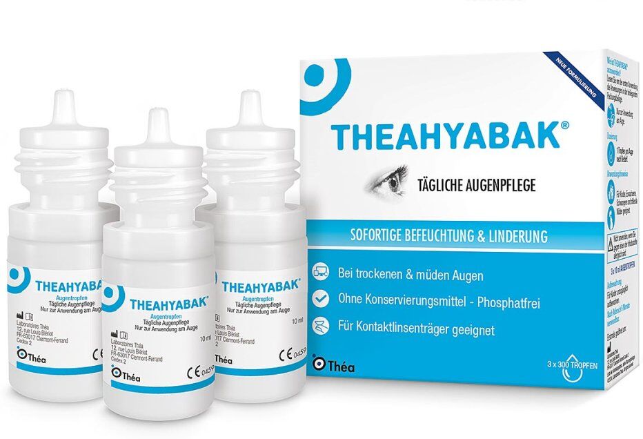 Theahyabak Augentropfen 3X10ml