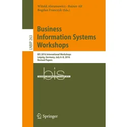 Business Information Systems Workshops, Fachbücher