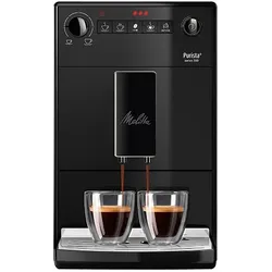 Melitta Purista Pure Black - Koffiezetapparaat F230-002 - Espressomachine, Kaffeevollautomat, Schwarz