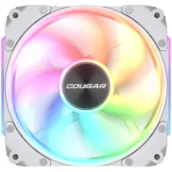Cougar Gehäuse Lüfter Apolar 120ARGB,Reverse Blade,Weiss 3er- (120 mm, 3x), PC Lüfter, Weiss