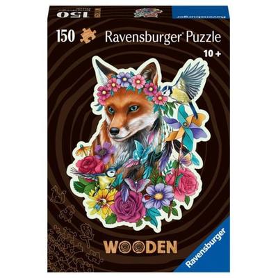 Wooden Puzzle 150 Teile - Bunter Fuchs