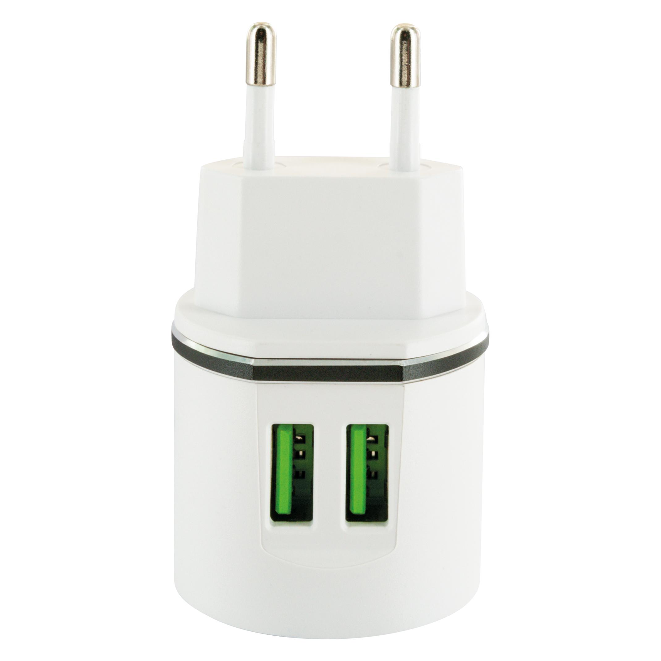 Schwaiger 2x USB 230 - (12 W, 2 Ports) (LAD230 531)