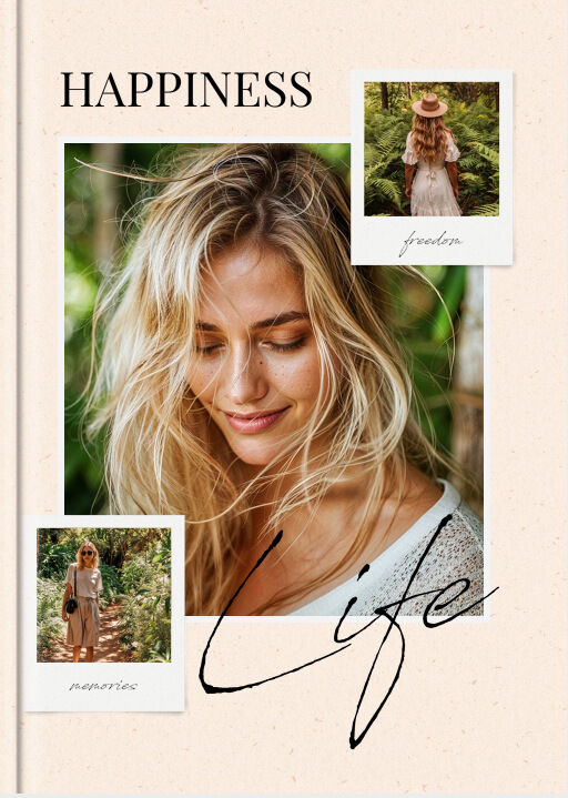 Myposter Digital "My Story Book" im Format A4 hoch