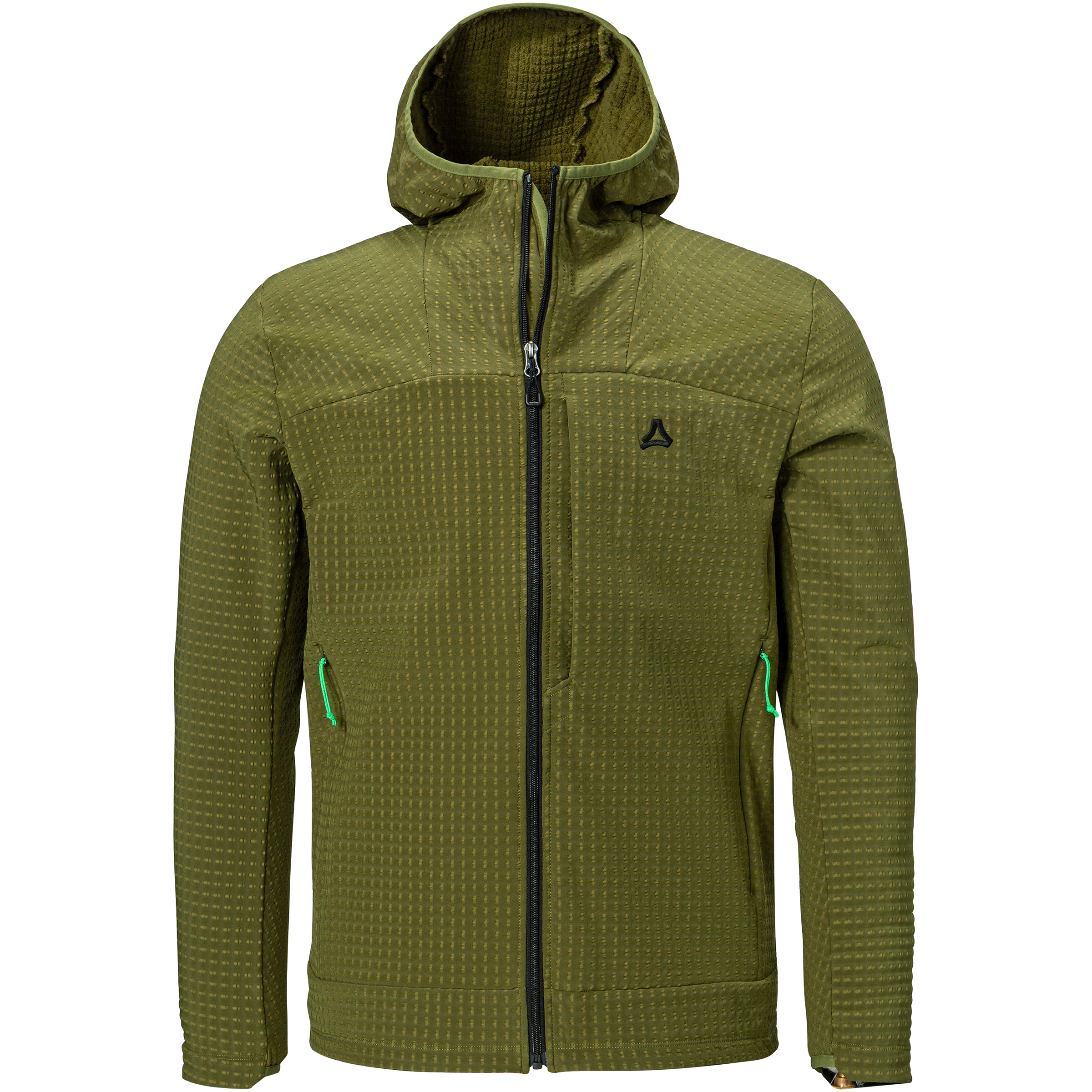Schöffel Style Enixa Herren Fleecejacke oliv Größe L Trekking Windabweisend