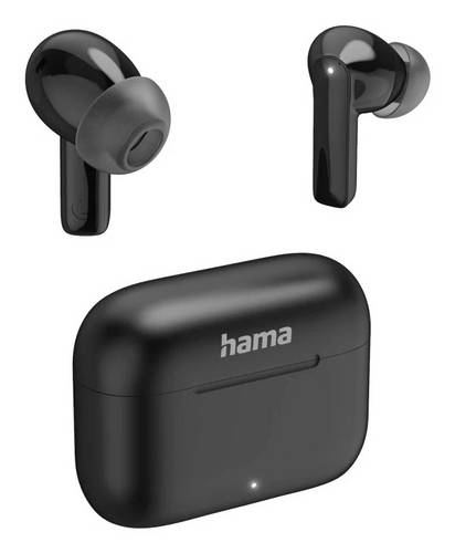 Hama Passion Clear II In Ear Kopfhörer Bluetooth Schwarz Noise Cancelling Ladecase Telefon