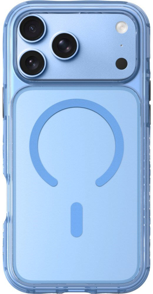 LAUT iPhone 18 Pro Max / 17 Pro Max CRYSTAL MATTER X Mobil Cover - MagSafe Kompatibel - Blå / Gennemsigtig