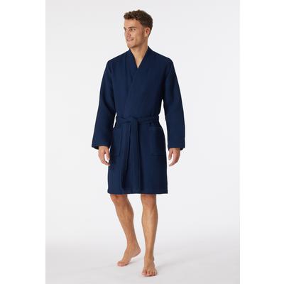 Schiesser "Essentials" mit Bindekordel, Kimono-Schnitt