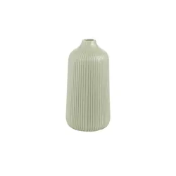 HOME STORY Vase   ¦ grün ¦ Dolomite ¦ Maße (cm): H: 20  Ø: 10.0