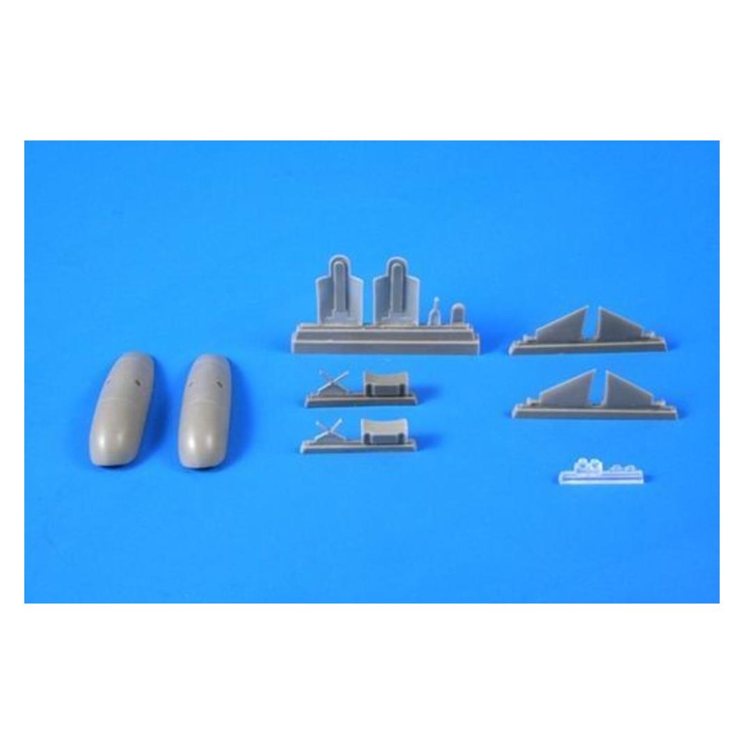 CMK Blenheim Mk.I"Finnish AF1.serie Fixed ty type Ski Undercarriage/f.Airfix kit (129-7344)