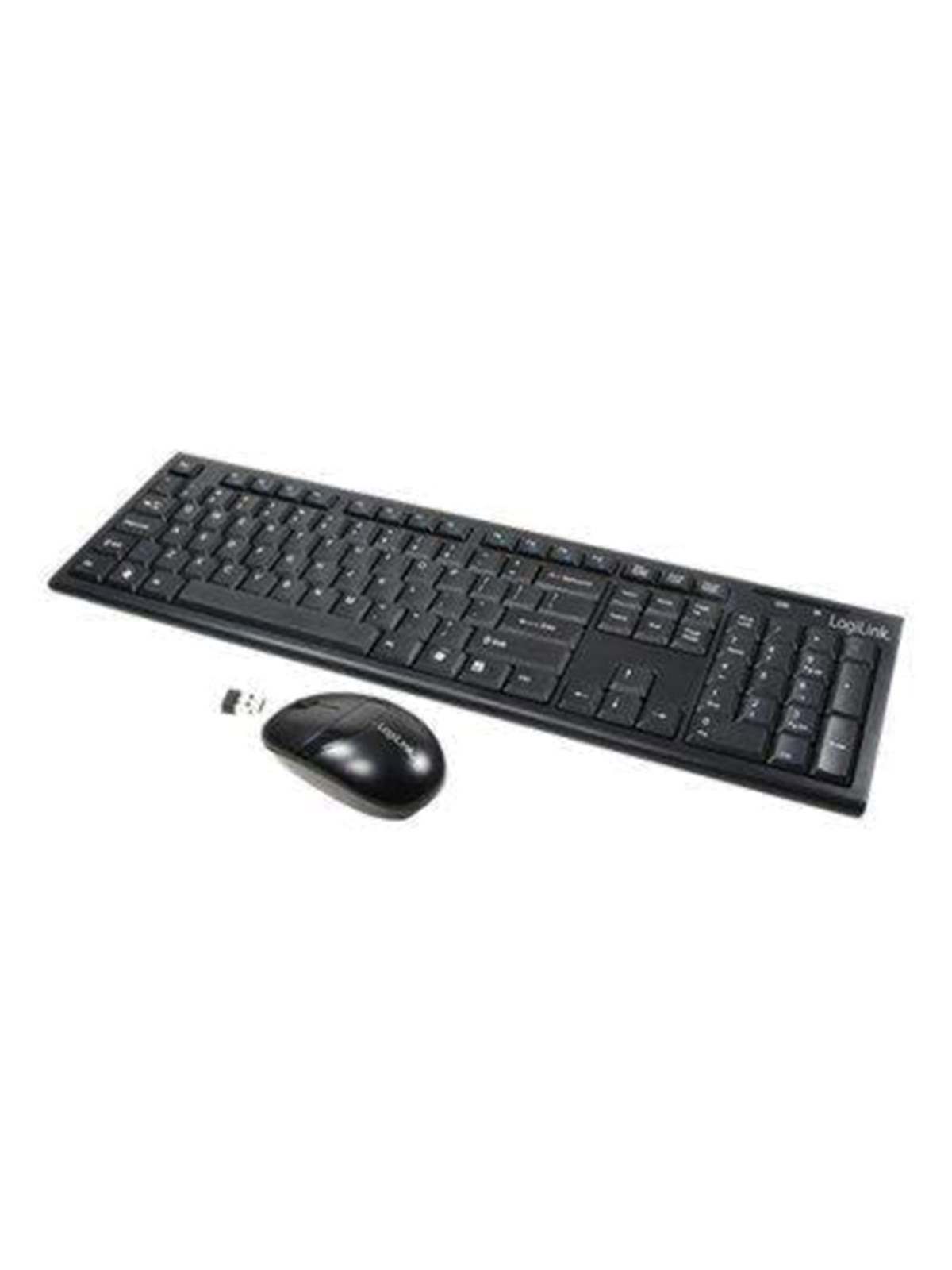 LogiLink Combo Set with Autolink - Tastatur & Maus Set - Schwarz