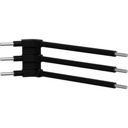 Schneider Electric GV2AFAE Flexibler 3-poliger Anschluss, TeSys Deca, zwischen GV2ME(Snap-In Klemmen) und LC1D09-D38(Snap-In Klemmen) Verbindungselement 1 St.