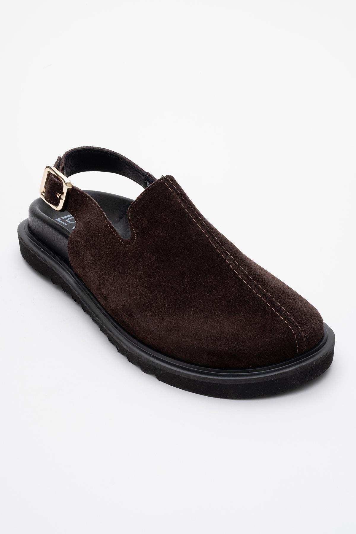 Laby Leder-Clogs