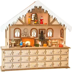 small foot Adventskalender Stube mit Beleuchtung