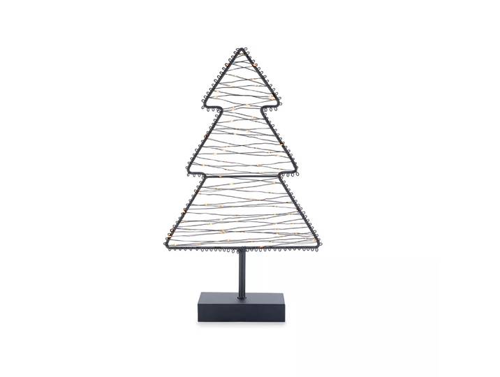 STT - LED Weihnachtsdekoration, 22.5X9X38.5CM, Black