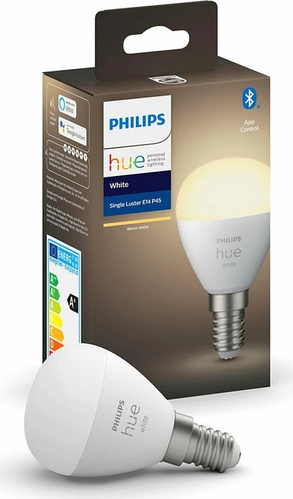 Philips Hue White 5,7 Watt E14 Tropfen