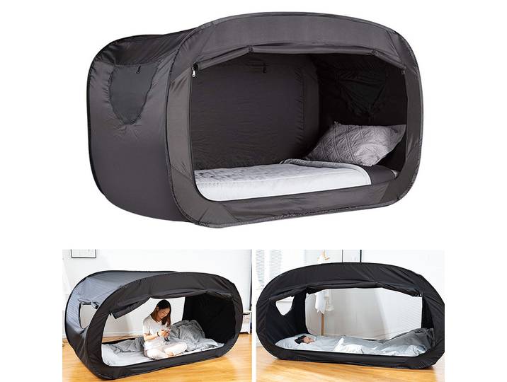 Tente de lit de Camping pliante en plein air, tente de lit d'ombrage entièrement fermée pour enfants et adultes