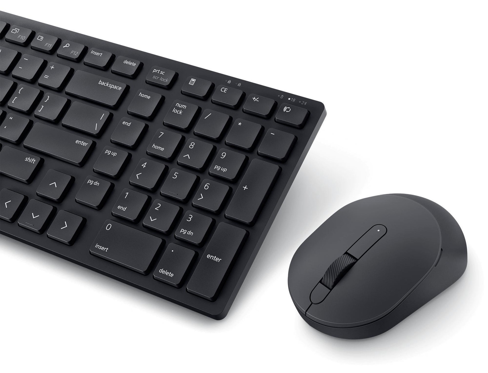 Dell KM555 Silent Keyboard en Mouse Set - Zwart