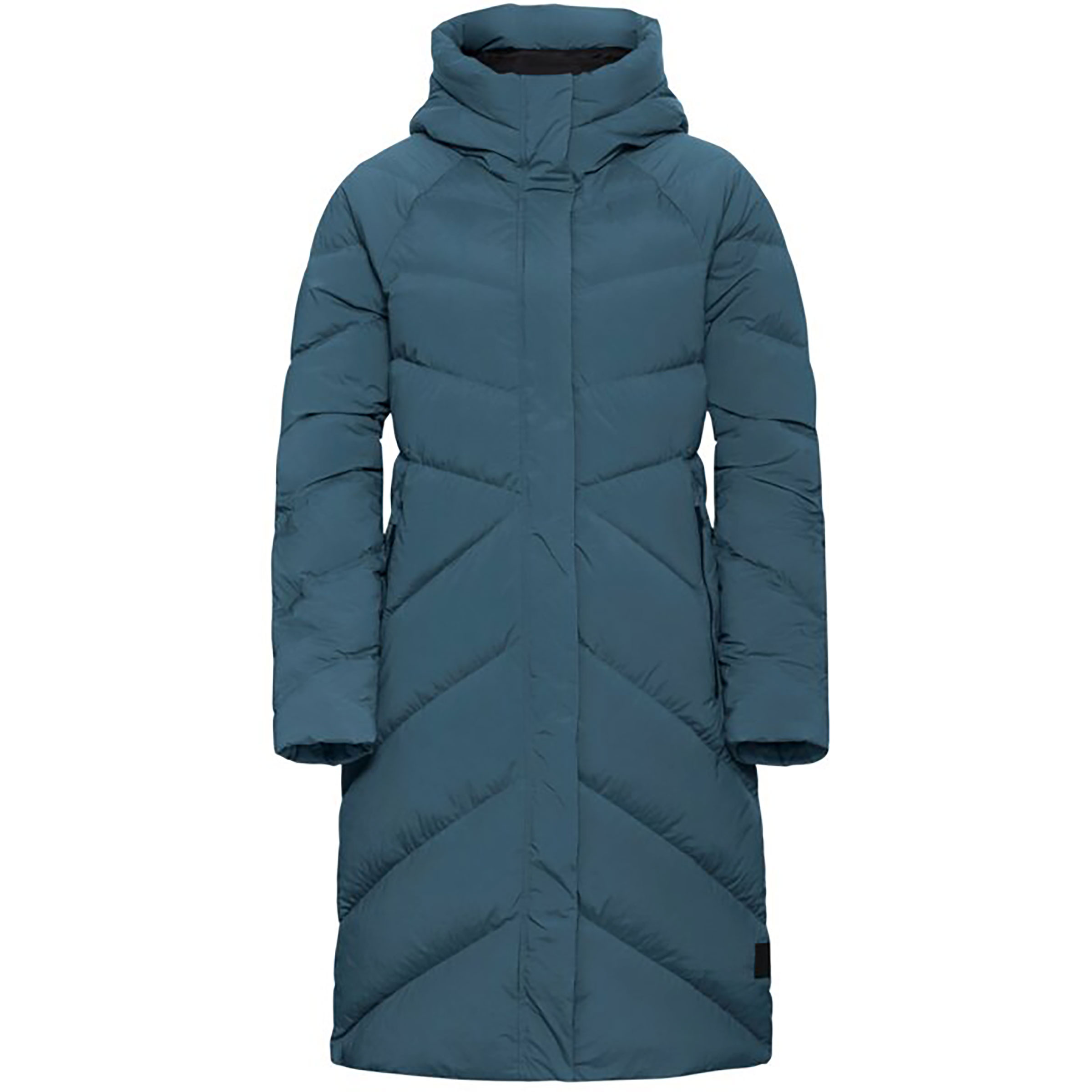 Jack Wolfskin Marienplatz Mantel Damen Winterjacke blau Größe L Lifestyle Isolierend Daune