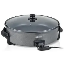 Haeger Top Gourmet 42, Tischgrill, Schwarz, Grau