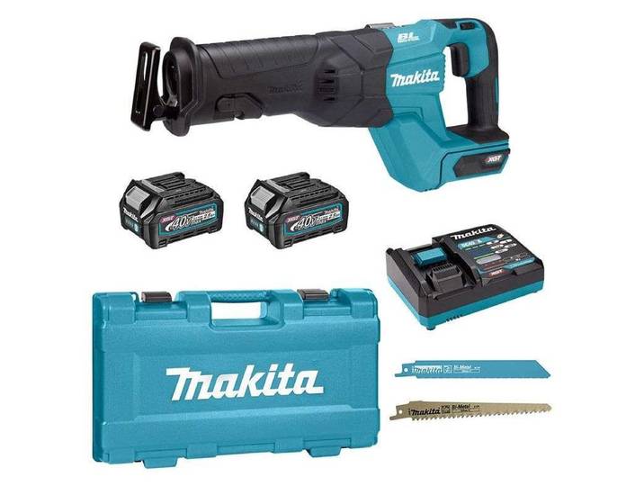 Scie Sabre MAKITA JR001GD201 40V max Li-ion + Coffret (2 x 2\,5Ah)