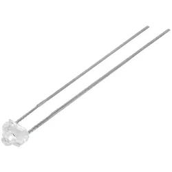 OptoSupply LED, 1,8mm, 4200-5800mcd, 30°, klar, kaltweiß