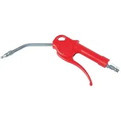 Elmag, Druckluftaufsatz, - Ausblaspistole JWL SILENT, Ø 8mm Rohr gebogen, inkl. Stecknippel (OSHA)