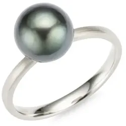 PLATINITY Ring 1 Tahitizuchtperle ca. 8-9mm Platin 950