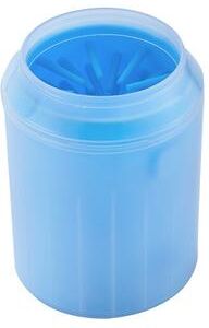 Fusion Finds Portable Dog Paw Cleaner Cup With Soft Silicone Bristles For Quick Mud Free Paw Washing blue m