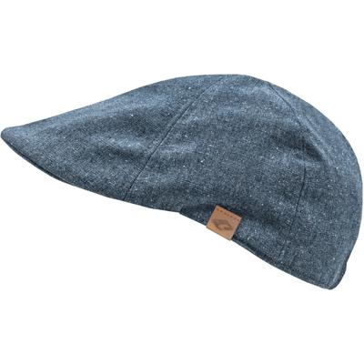 Schiebermütze CHILLOUTS "Shelton Hat", Herren, Gr. S (M), grau (blau), Web, Baumwolle, meliert, Mützen, Klassische Schiebermütze mit elastischem Bund
