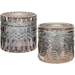 House Nordic, Aufbewahrungsbox, Jars (2x, 9 x 9 x 8.50 cm)