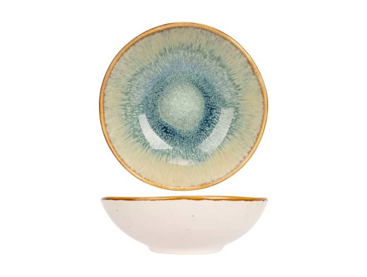 Lot de 6 Bols en Céramique, bleu, D 15,5xh 4,5 cm
