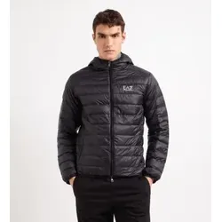 EA7 für Herren. 8NPB24_PNGPZ Identity Faltbare Jacke schwarz (M), Lässig, Polyamid, Langarm