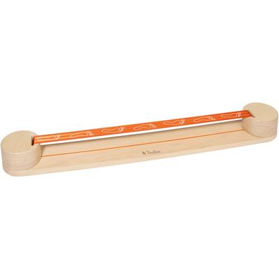 Slackline PINOLINO "Kari", orange (klar), Trainingsbänder, Kinder, B/H/L: 15cm x 11cm x 115cm, Holz, Polyester, für Kinder, B:15cm H:11cm L:115cm