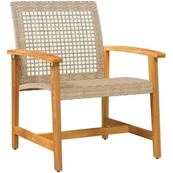 vidaXL, Gartentisch + Balkontisch, Ukasz (Stuhl + Tisch) (43 x 43 x 36 cm)
