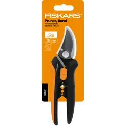 FISKARS Solid Floristenschere - schwarz|orange