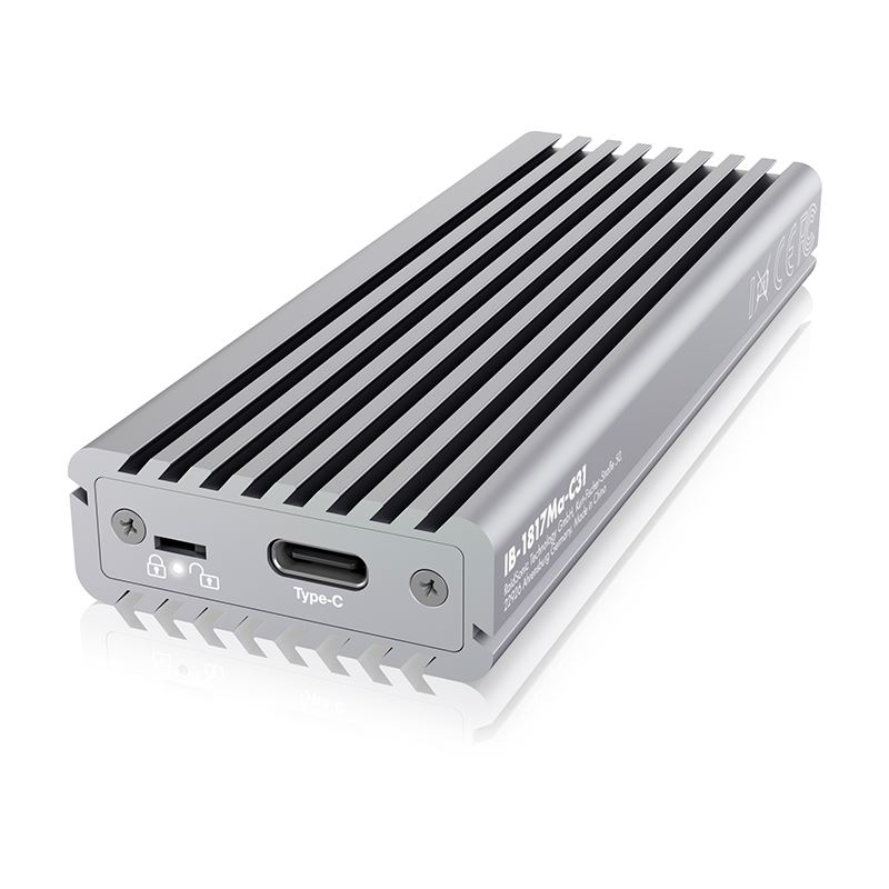 RaidSonic ICY BOX externes Gehäuse M.2 PCIe SSD