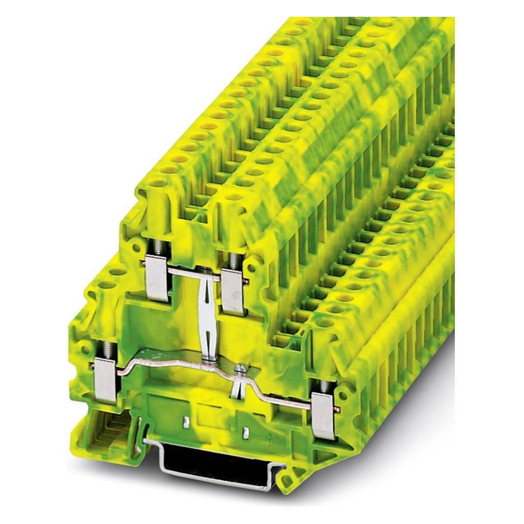 Phoenix Contact TB,Screw connect,Width:6.2mm,greenyellow (3044759)