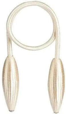 Youfap Market Punching free Curtain Buckle, Simple Tying Rope, Household Convenience beige